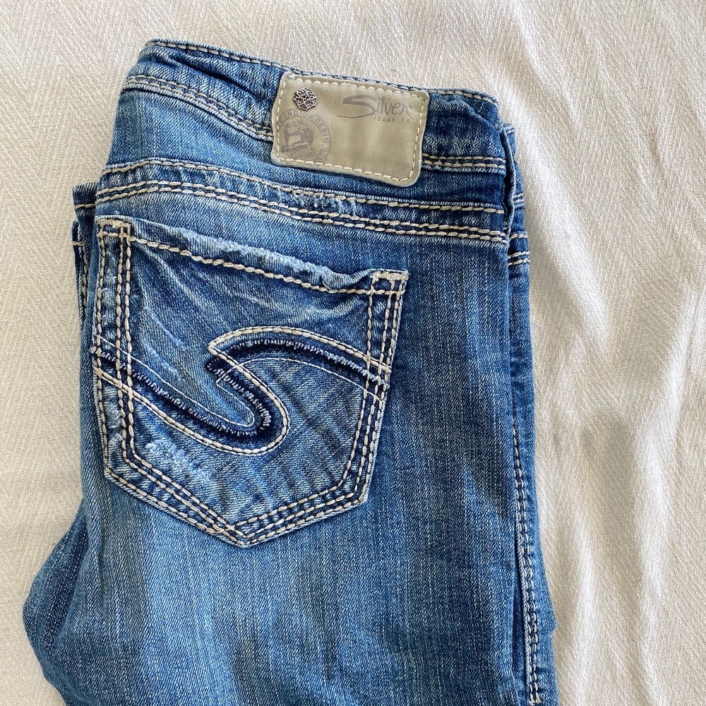Silver jeans 28